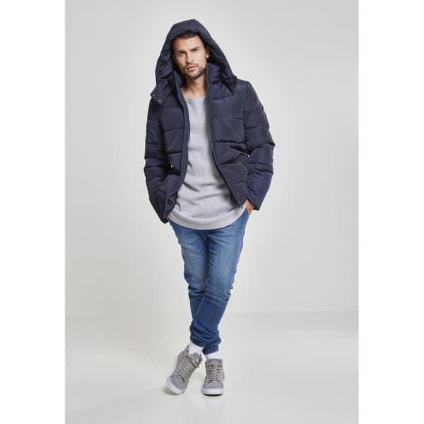 Urban Classics Parka Med Hætte Blå S Mand