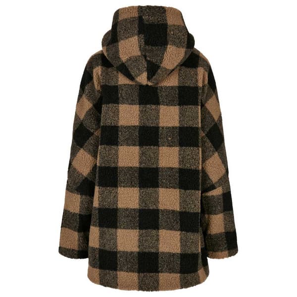 Urban Classics Jakke Oversized Check Grøn S Kvinde