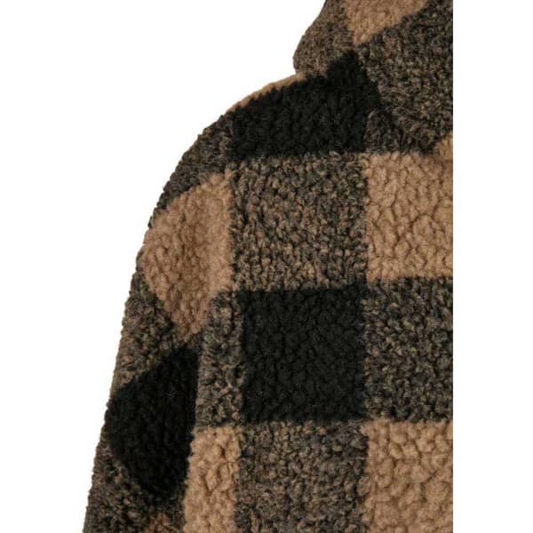 Urban Classics Jakke Oversized Check Grøn S Kvinde