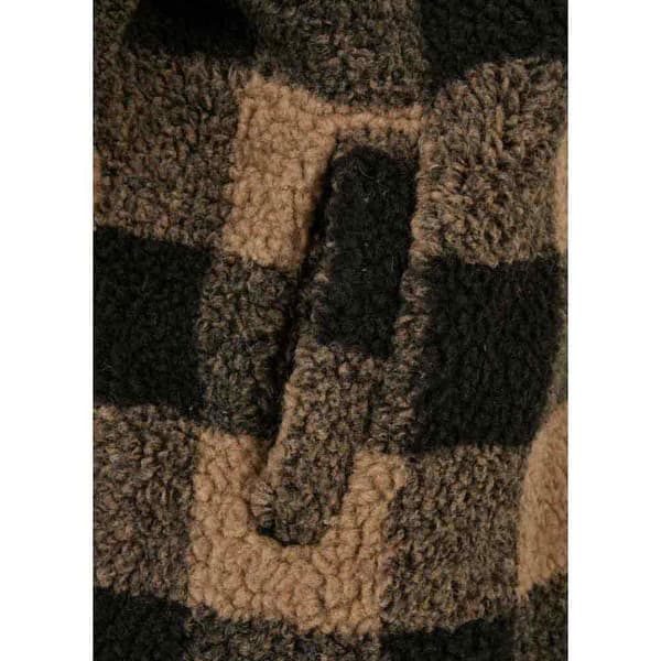 Urban Classics Jakke Oversized Check Grøn S Kvinde