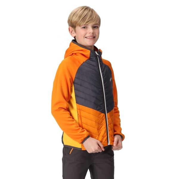 Regatta Junior Hættetrøje Regnjakke Kielder Vii Orange 3-4 Years Dreng