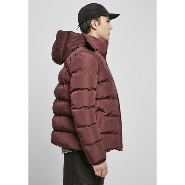 Urban Classics Jakke Med Hætte Puffer Rød S Mand