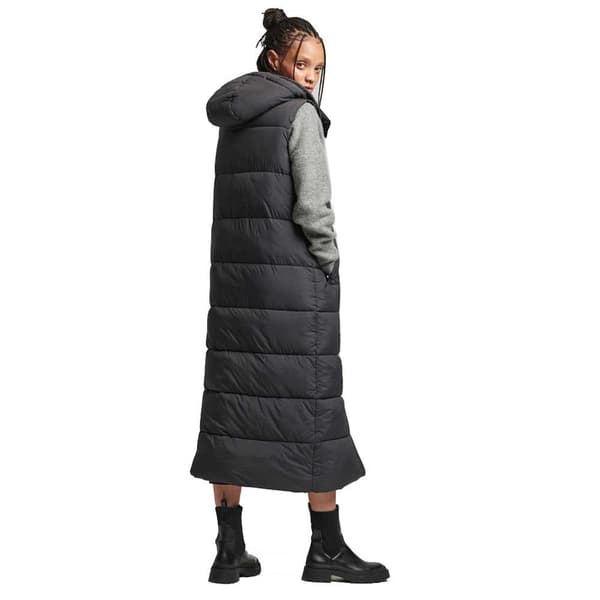 Superdry Jacka Code Sl Touchline Padded Grå S Kvinna