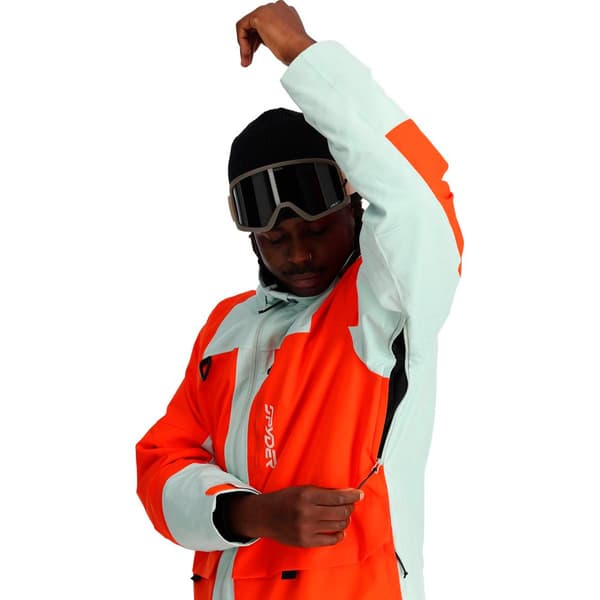 Spyder Jakke Field Orange XL Mand