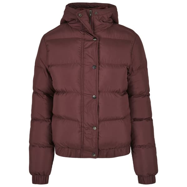 Urban Classics Hættejakke Puffer Rød M Kvinde