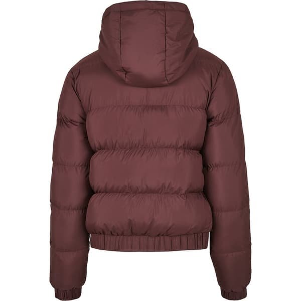 Urban Classics Hættejakke Puffer Rød M Kvinde