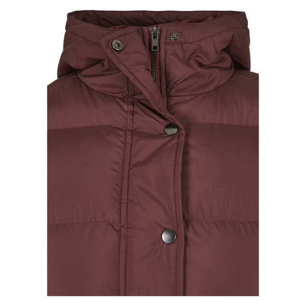 Urban Classics Hættejakke Puffer Rød M Kvinde