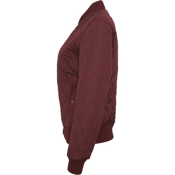 Urban Classics Diamond Nylon Parka Rød XS Kvinde