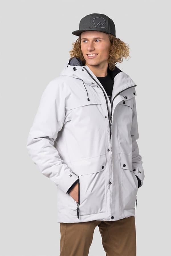 Hannah Parka Northpole Hvid L Mand