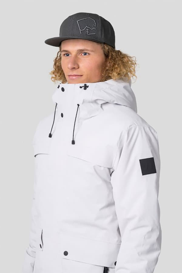 Hannah Parka Northpole Hvid L Mand