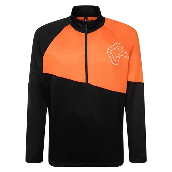 Rock Experience Halv Blixtlåsfleece Urus Orange S Man