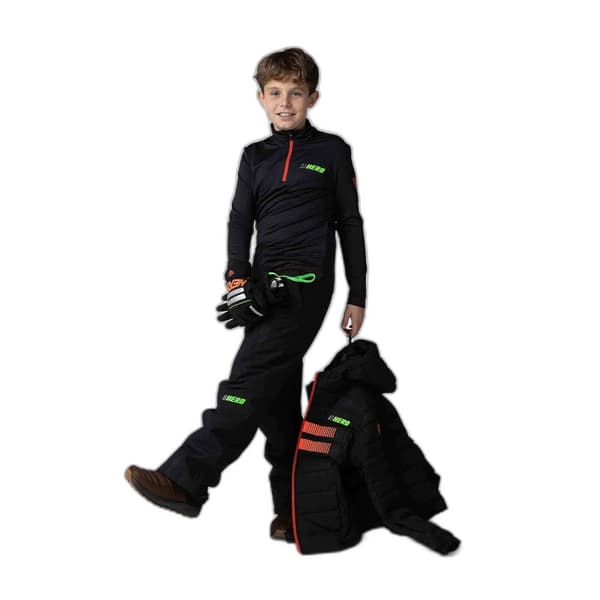 Rossignol Halv Blixtlåsfleece Hero Warm Stretch Svart 14 Years