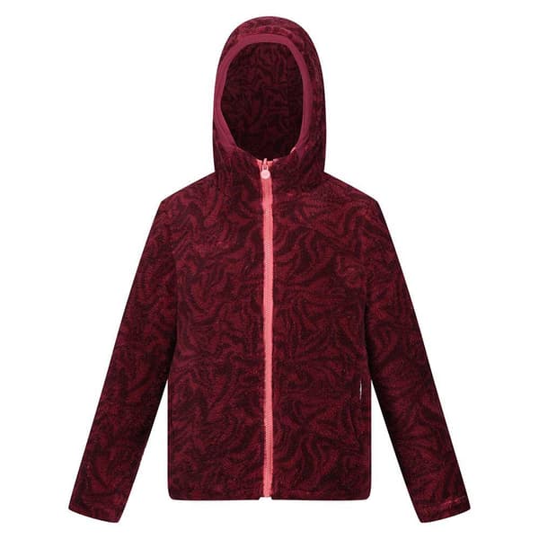 Regatta Junior Hoodie Regnjacka Kyrell Revers Röd 11-12 Years Pojke