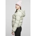 Miniatyrbillede 4 af 5: Urban Classics Jakke Hooded Puffer Grøn S Kvinde