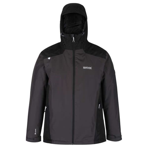 Regatta Jakke Thornridge Ii Sort,Grå 2XL Mand