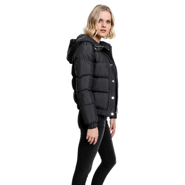 Urban Classics Jakke Puffer Sort L Kvinde