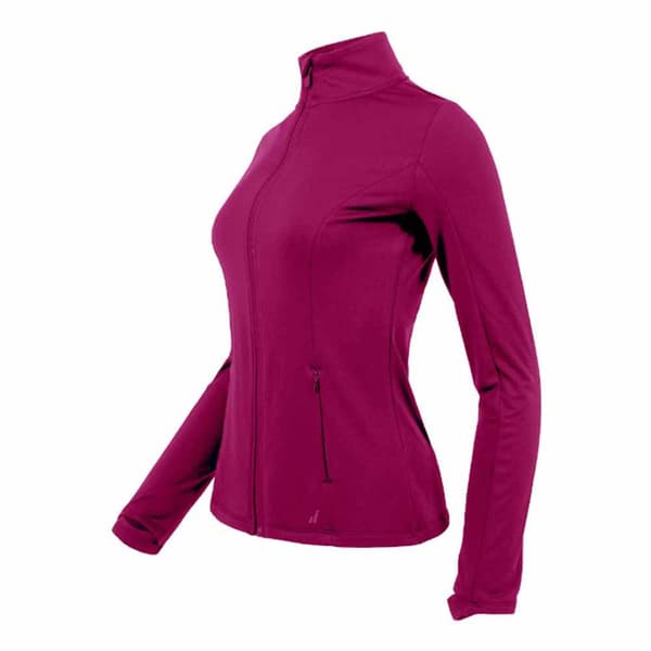 Joluvi Full Dragkedja Fleece Unjack Lila S Kvinna
