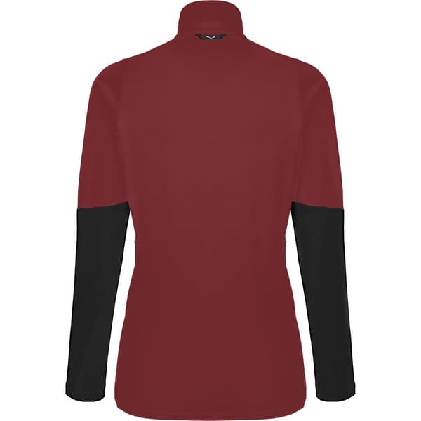 Salewa Halv Lynlås Fleece Puez Pullover Rød 2XL Kvinde