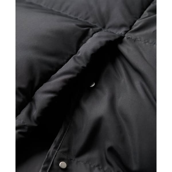 Superdry Pufferjacka Longline Svart L Kvinna