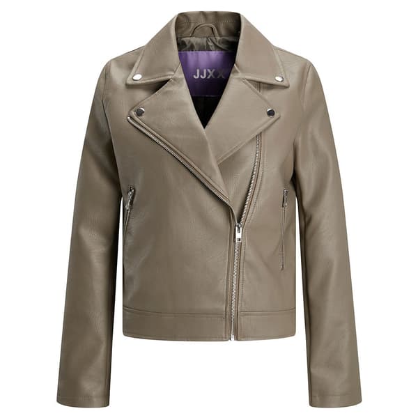 Jack & Jones Læderjakke Gail Faux Biker Brun XS Kvinde