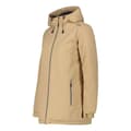 Miniatyrbillede 3 af 3: Cmp Jakke Long Fix Hood 32z1396 Beige XS Kvinde