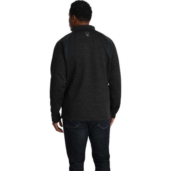 Spyder Full Dragkedja Fleece Encore Svart S Man