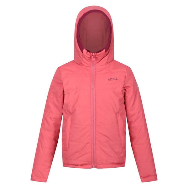 Regatta Junior Hoodie Regnjacka Kyrell Revers Röd 9-10 Years Pojke