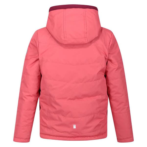 Regatta Junior Hoodie Regnjacka Kyrell Revers Röd 9-10 Years Pojke
