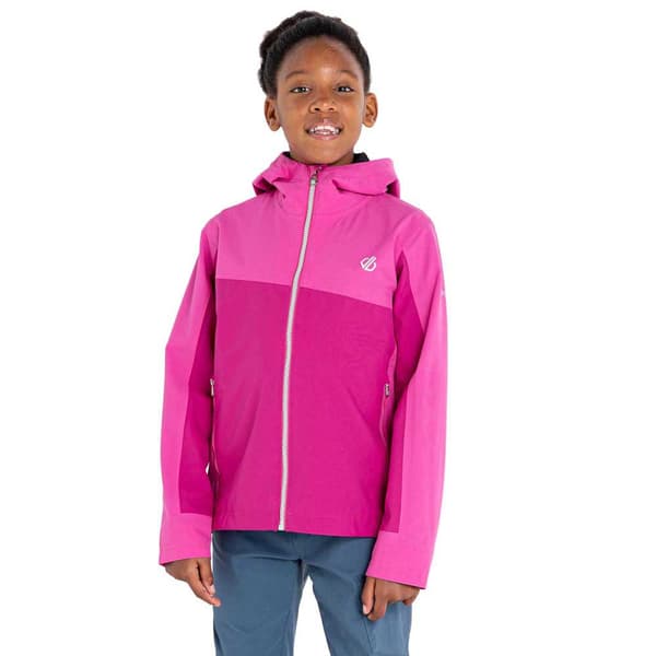 Dare2b Regnjacka Med Full Dragkedja Explore Rosa 11-12 Years Pojke