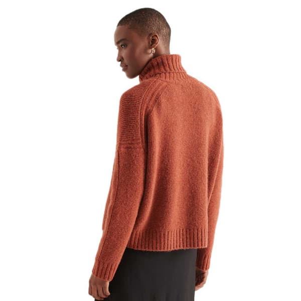 Superdry Trøje Med Rund Hals Studios Chunky Rød L Kvinde