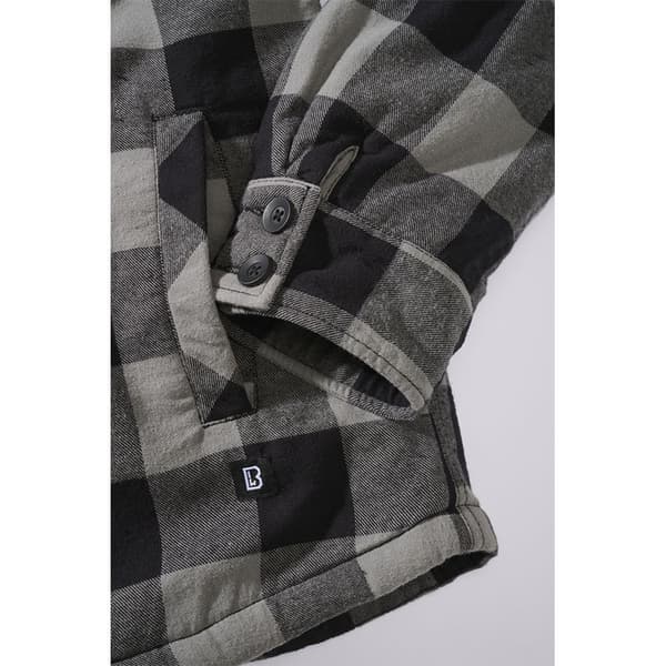 Brandit Jakke Lumberjack Sort M Mand