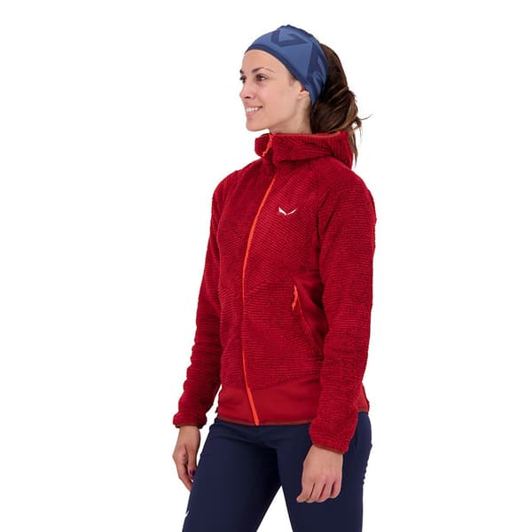 Salewa Fleece Med Huva Tognazza Polarlite Rosa XL Kvinna