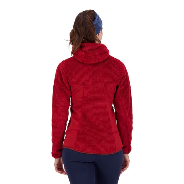 Salewa Fleece Med Huva Tognazza Polarlite Rosa XL Kvinna