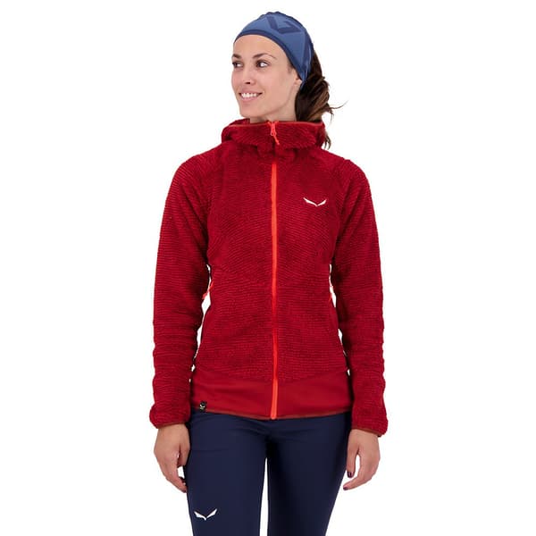 Salewa Fleece Med Huva Tognazza Polarlite Rosa XL Kvinna