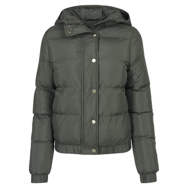 Urban Classics Parka Med Hætte Grøn XS Kvinde