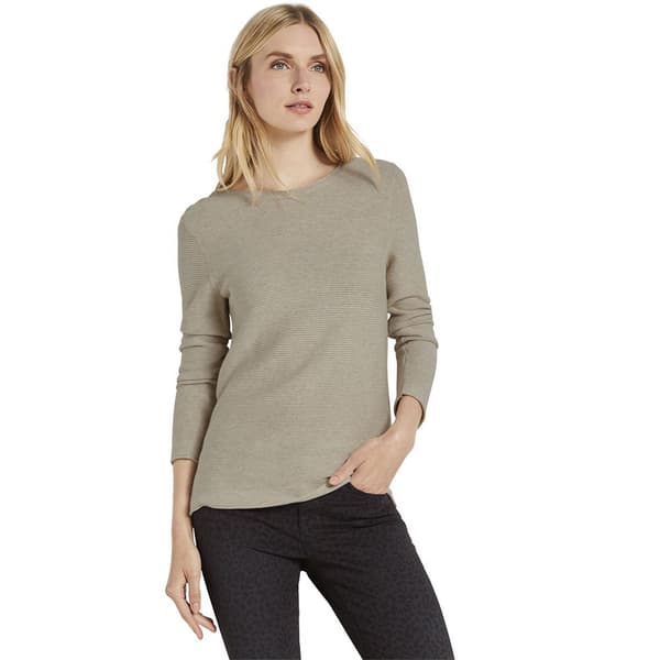 Tom Tailor Sweater Ottoman Grå 3XL Kvinde