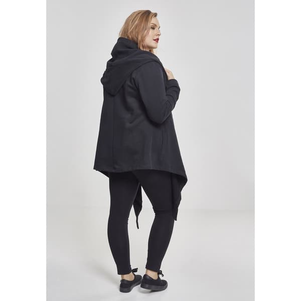 Urban Classics Basic Big Cardigan Sort 5XL Kvinde