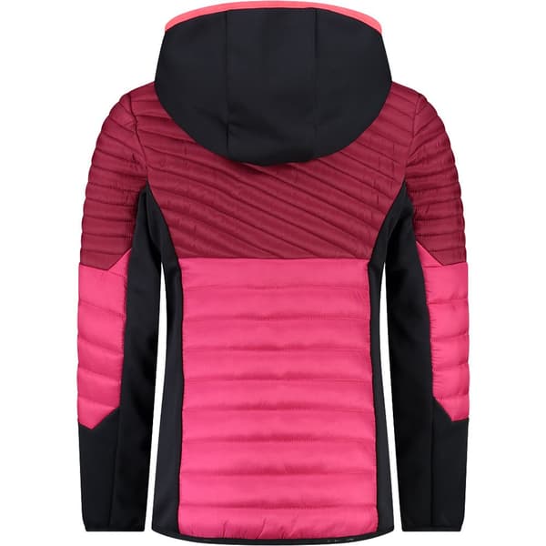 Cmp Jakke Hybrid Fix Hood 32z4435 Rosa 12 Years Dreng