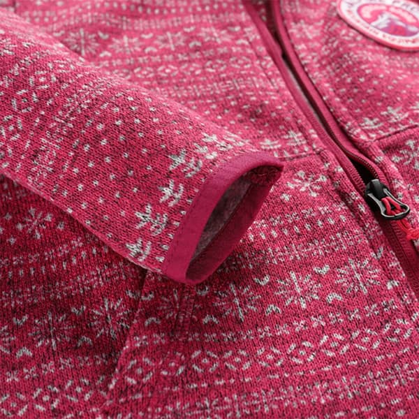 Alpine Pro Täysin Vetoketjullinen Fleece Zego Pinkki 128-134 cm