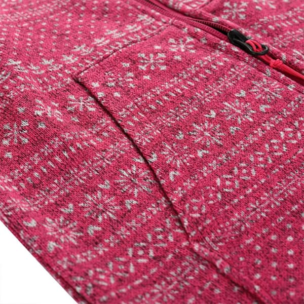 Alpine Pro Täysin Vetoketjullinen Fleece Zego Pinkki 128-134 cm
