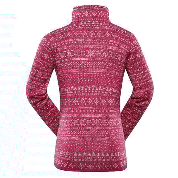 Alpine Pro Täysin Vetoketjullinen Fleece Zego Pinkki 128-134 cm