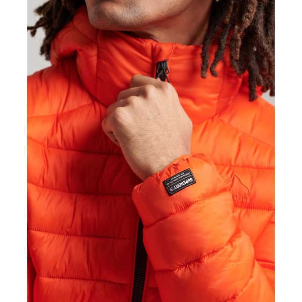 Superdry Puffer Jakke Fuji Sport Orange S Mand