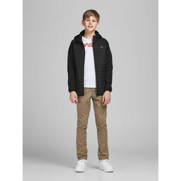 Jack & Jones Quiltad Jacka Multi Svart 10 Years Pojke