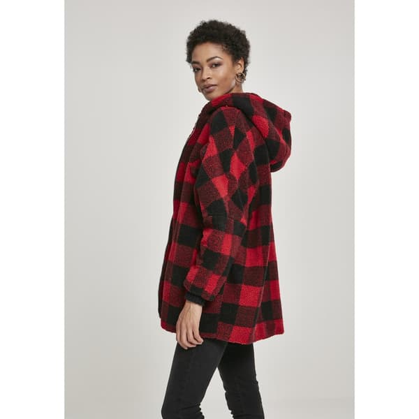 Urban Classics Ternet Parka Med Hætte Rød XL Kvinde