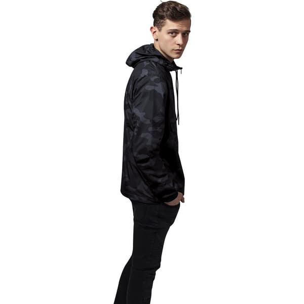 Urban Classics Vindtæt Pullover Sort M Mand