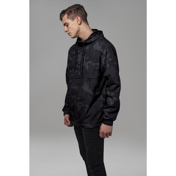 Urban Classics Vindtæt Pullover Sort M Mand