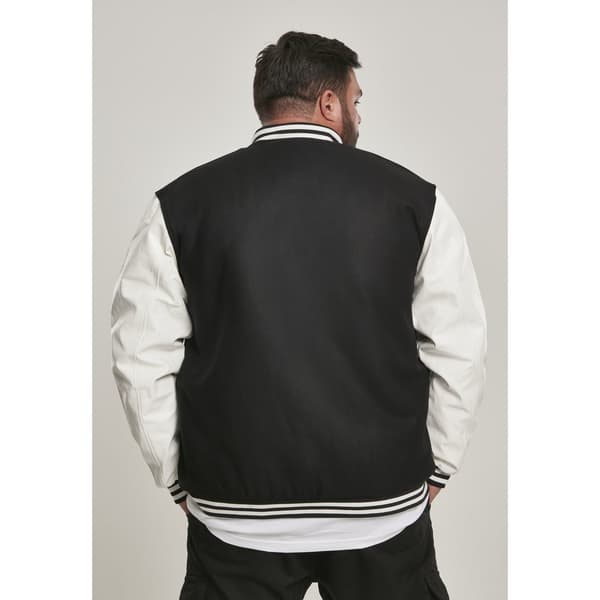 Urban Classics Jakke Old School College Sort S Mand
