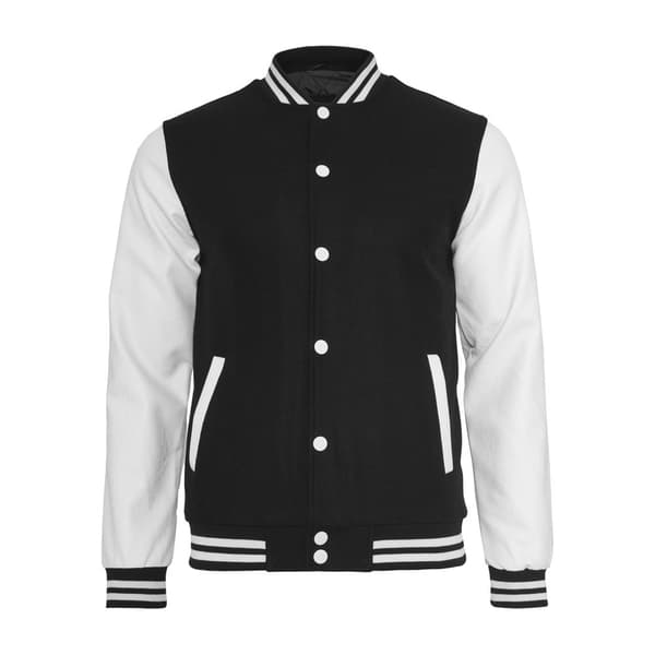 Urban Classics Jakke Old School College Sort S Mand