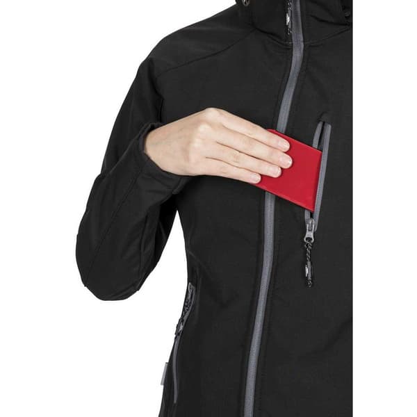 Trespass Jakke Bela Ii Sort L Kvinde