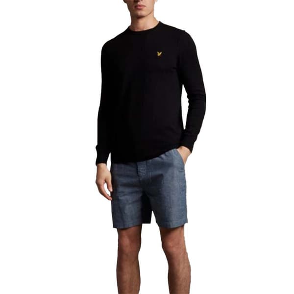 Lyle & Scott Sweater Kn400vc Sort XL Mand
